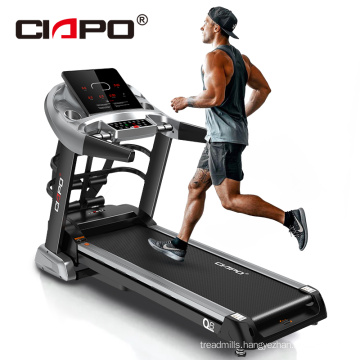 New design Electric treadmill running machine for home use cheap folding incline gym fitness equipment manufacturer China